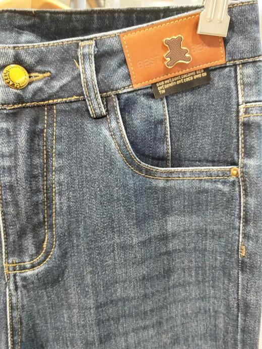 3楼康尼威秋款阔腿兰牛牛仔裤货号2529 商品图1