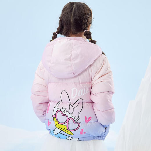 【商场同款】迪士尼童装渐变色甜美女童秋冬保暖羽绒服可爱女宝外出服214DS0271 商品图2