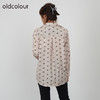 oldcolour2021秋商场同款翻领气质长袖衬衫女通勤N34013404 商品缩略图3