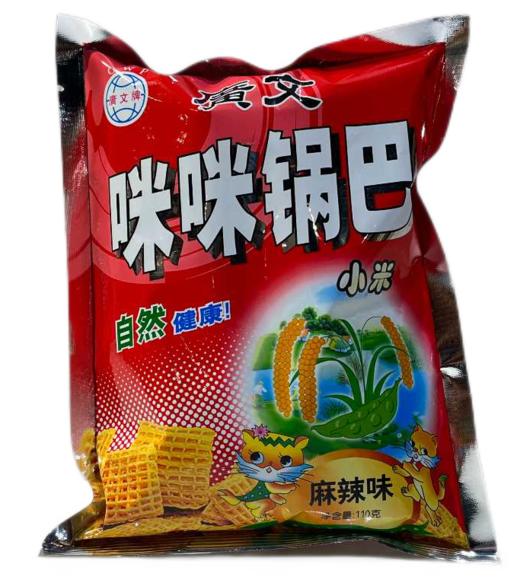 【亚欧超市】广文咪咪锅巴（多种口味）110g/袋 商品图0