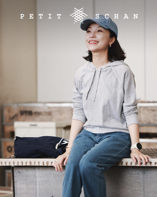 PETIT SCHAN小闪 CLO#052 Dirty Sweater 羊绒棉 印染带帽针织衫 商品图3