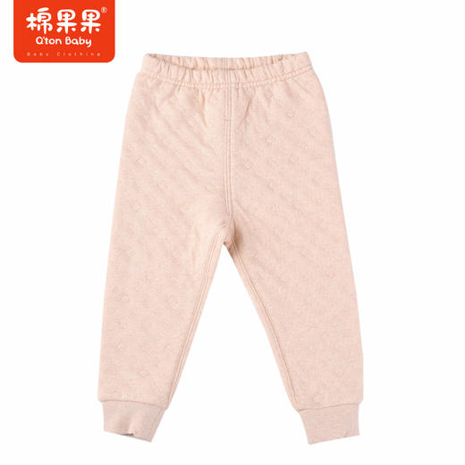 商场同款棉果果冬季两件套男童女童空气层套头套装保暖舒适M401302622686 商品图1