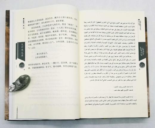 大中华文库：《金瓶梅》，全4册，精装16开本，中阿对照本，张洪仪译，中译出版社2017年版，2900多页，定价980，售价399元。 商品图9