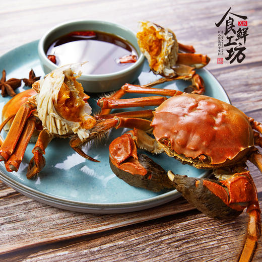 【礼券】阳澄湖千事吉祥10只装 鲜活大闸蟹 （5.5两公*5+4.0两母*5） 商品图6