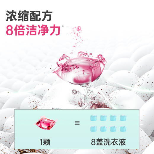 立白洗衣凝珠三合一208颗 除菌抑菌洁净柔护 樱花持久留香 浓缩洗衣液 洗衣珠 洗衣球 留香珠 快洗无残留 商品图6