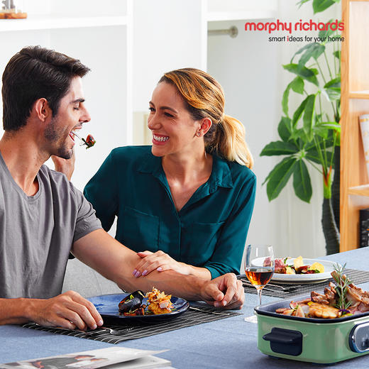 摩飞多功能料理锅MR9088  网红锅一体  蒸煮炒煎一体  在家就能火锅烤肉 商品图1