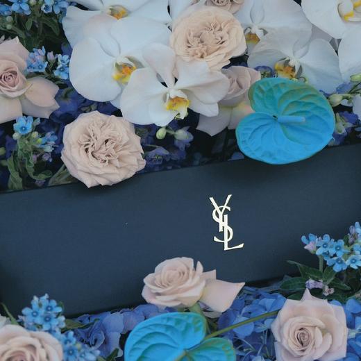 《飞燕》高级浪漫紫色系惊喜后备箱-包含蝴蝶兰手捧花 商品图7