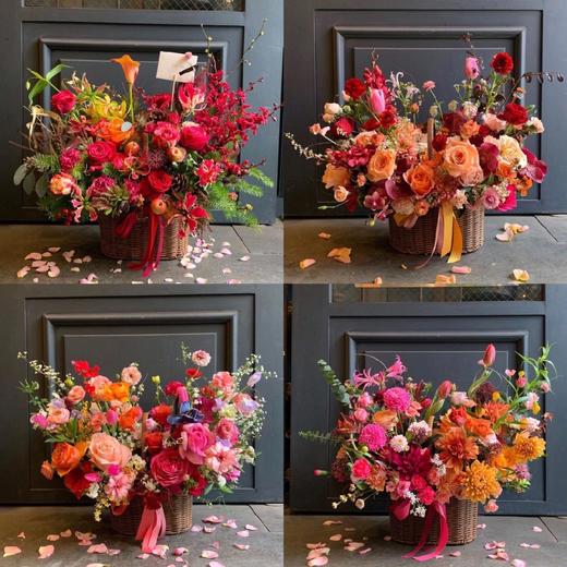 《典雅》高档手提花篮下单备注款式 商品图4