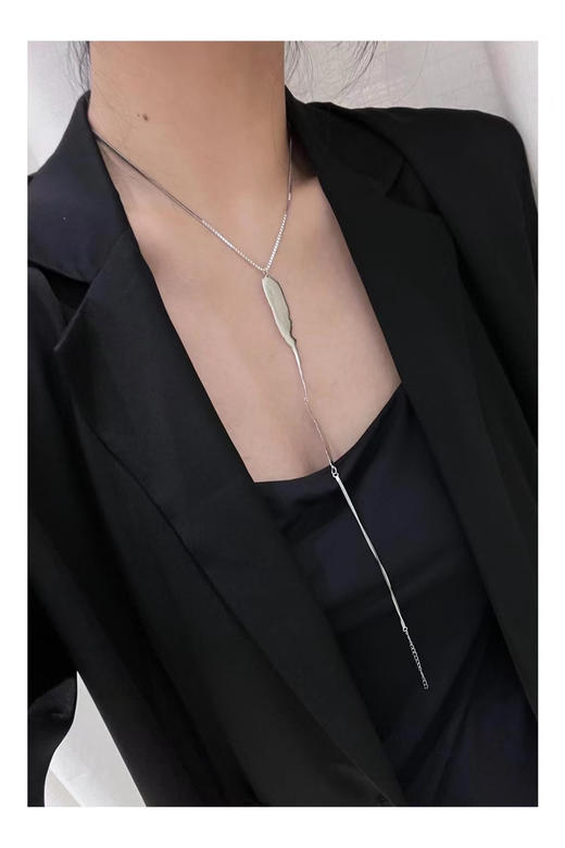ABOAB｜Selene Necklace [ 项链 银 ]【PHASE】 商品图3
