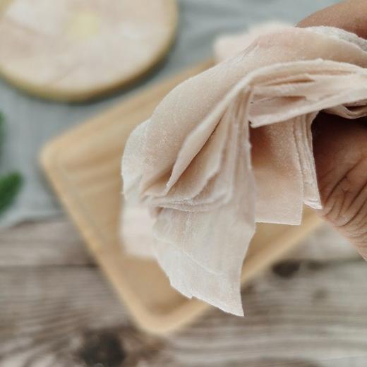 鼎味邱福建福州福鼎湿肉燕皮 手工新鲜 温州云吞馄饨扁食皮500g 商品图5