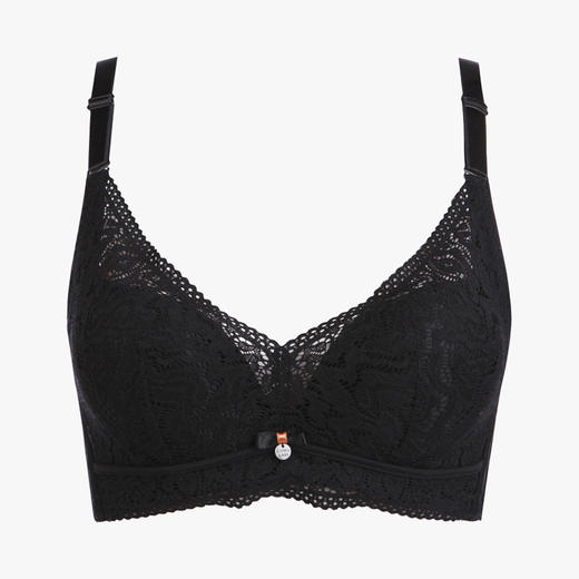 都市丽人聚拢升杯聚拢杯B杯常规内衣蕾丝中厚3/4杯文胸四排扣树脂胶圈YB21A2 商品图6