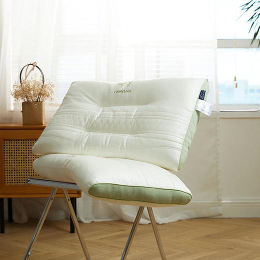 水洗花香枕头山茶花舒眠护颈枕芯 商品图5