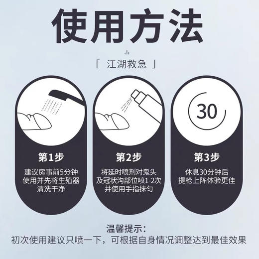 拾时凝胶延时喷剂，复购率超高的狠货 商品图3