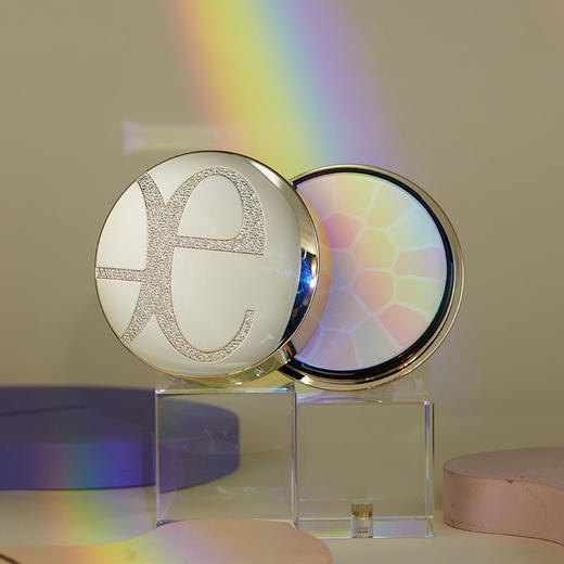 日本原装E大饼Elegance雅莉格丝蜜粉 粉饼 家庭装27g便携装8.8g【CDF】 商品图0