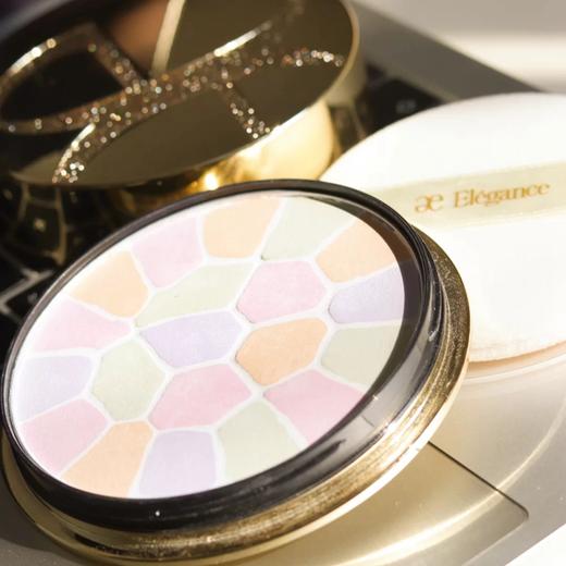 日本原装E大饼Elegance雅莉格丝蜜粉 粉饼 家庭装27g便携装8.8g【CDF】 商品图8