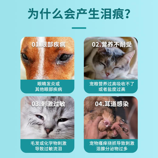 whycat祛泪痕液宠物祛泪痕眼屎 商品图1