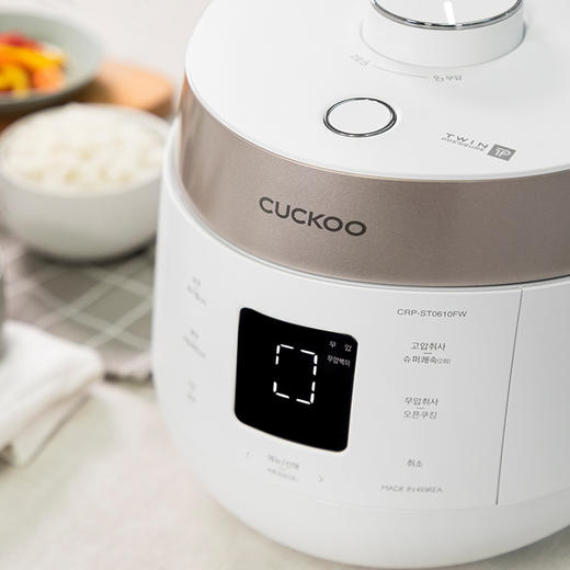 会说话的双压电饭煲｜新款韩国CUCKOO/福库智能语音1.8倍大气压电饭煲ST0611FW 3L/ST1011FW 5L 商品图10