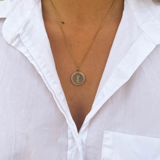 北京仓｜Gigi Paris-YSL-中古纽扣 项链［法国设计师］ 商品图4