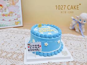 1027CAKE |   手绘花花 简约