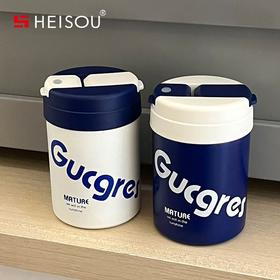 吸管保温杯新款水杯子ins简约小众 学生上课 不撞款