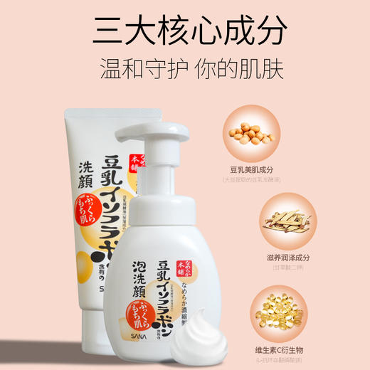 200ml莎娜豆乳美肤泡沫洗颜 商品图0