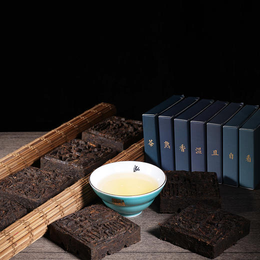 西泠印社 且茶且印社长杯/普洱茶饼/龙井茶/经典款社长杯 新中式商务送礼收藏纪念礼品 商品图5