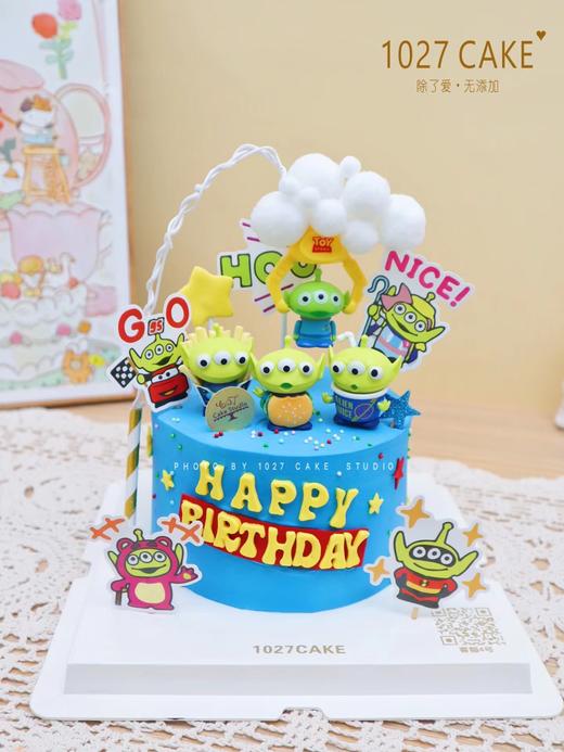 1027CAKE |  玩具总动员主题   三眼仔卡通蛋糕 商品图2