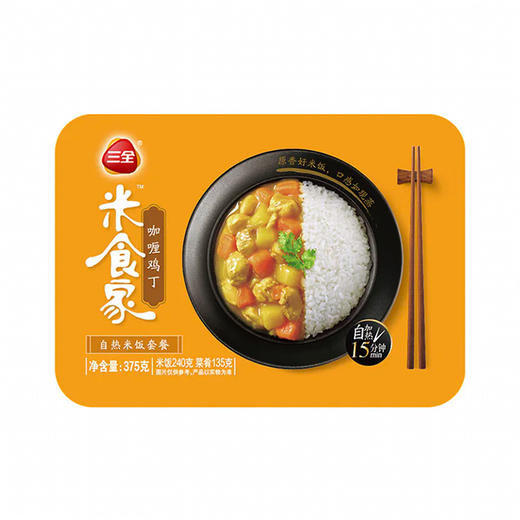 三全米食家咖喱鸡丁饭 375g 商品图0