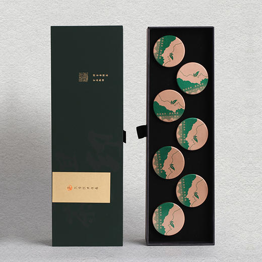 西泠印社 且茶且印社长杯/普洱茶饼/龙井茶/经典款社长杯 新中式商务送礼收藏纪念礼品 商品图3