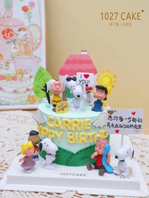 1027CAKE |  史努比主题 卡通蛋糕 商品图2