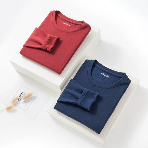 【雅克亚美】SCHIESSER舒雅保暖衣男 羊绒发热保暖上衣高端铂雅克亚美打底衫保暖 （单上衣）95/16259Q 可点击详情页最下方链接选择配套裤子 商品图1