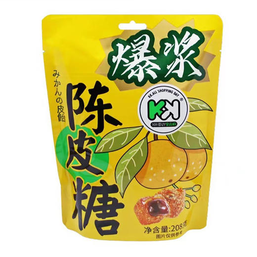 超友味爆浆陈皮糖228g桶装 商品图2