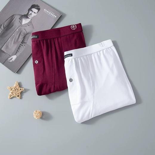 【超细舒特薄】（断码清仓，不退换)SHIESSER德国舒雅秋裤男 高端铂雅男士保暖裤超细莫代尔舒特薄款95/12183Y 商品图1