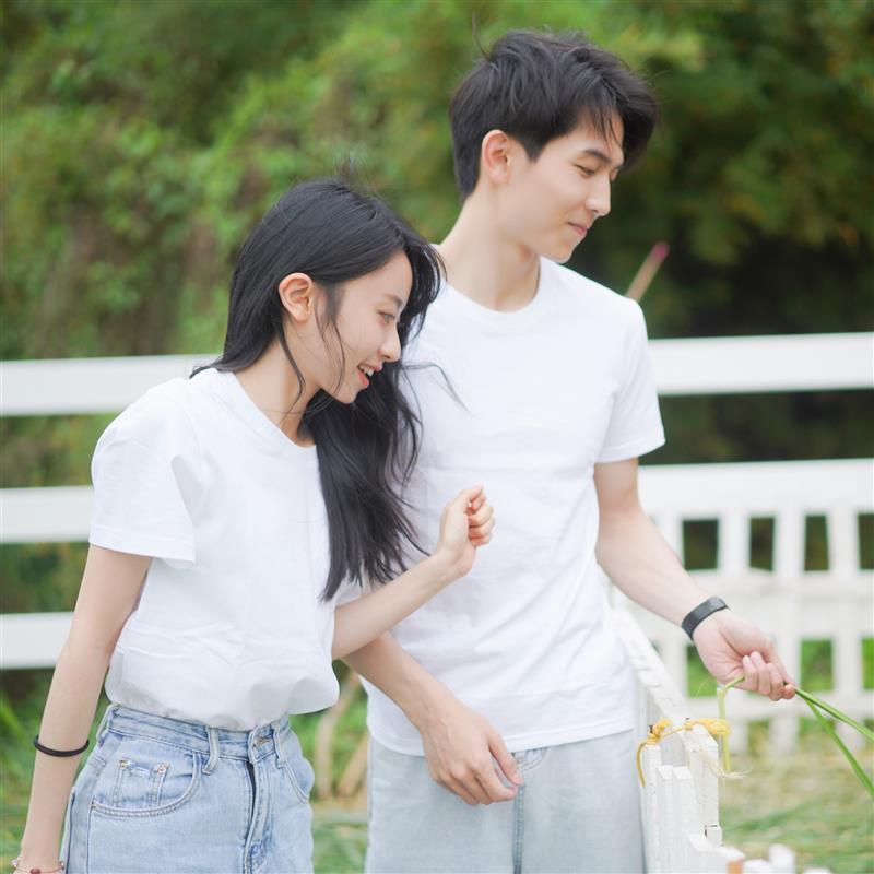 【3件79】莫兰蒂纯棉短袖T恤3件装  男女同款