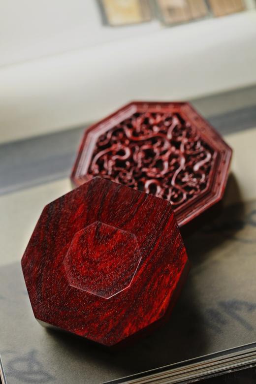 【青山特惠】小叶紫檀 璃龙 熏香炉 b101 商品图7