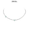 ZEGL设计师青绿绮梦系列新中式爱心项链女轻奢小众设计锁骨链配饰 商品缩略图0