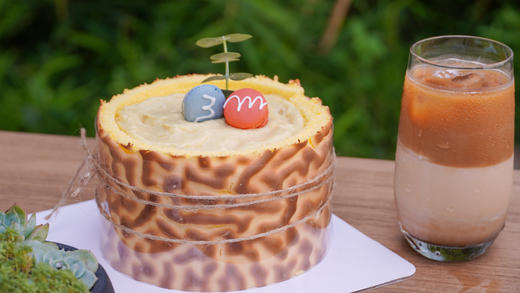 爆浆榴莲虎皮蛋糕 商品图1