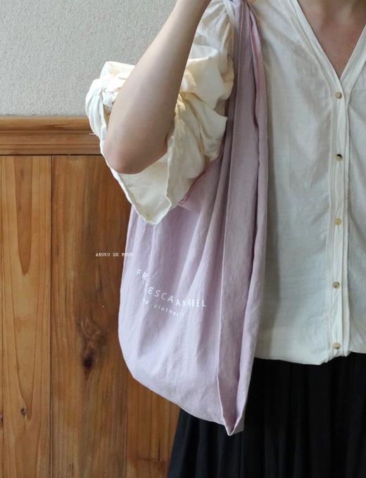 elsa esturgie 奶白结袖衬衫上衣 商品图6