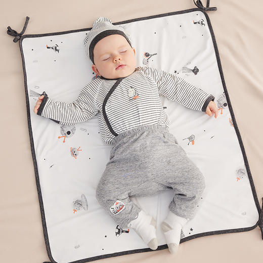 [限时秒杀]英氏婴儿礼盒高档新生儿衣服初生套装送礼满月5件套YMLNJ02014A 商品图1