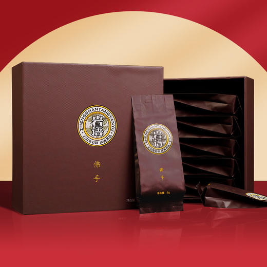 岩语 佛手 雪梨香武夷名丛礼盒装特级武夷山大红袍茶叶岩茶96g 商品图6