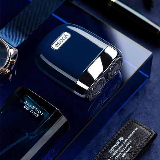 yoose/有色电动剃须刀 迷你便携刮胡刀 车内方便剃须 旅行必备 商品图3