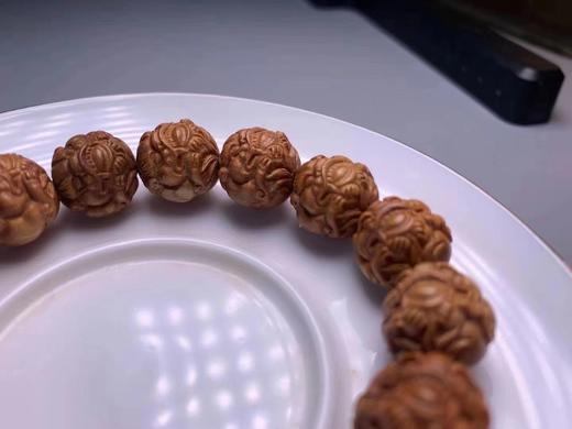 【青山特惠】印度迈索尔老山檀招财辟邪1.5*15颗貔貅手串L28 商品图3