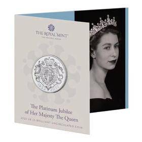 2022英女王登基70周年纪念币