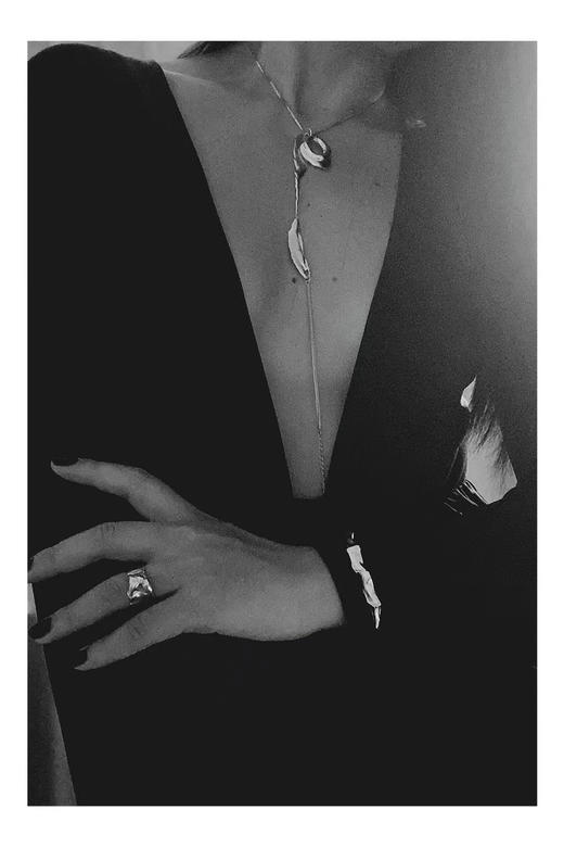 ABOAB｜Selene Necklace [ 项链 银 ]【PHASE】 商品图9