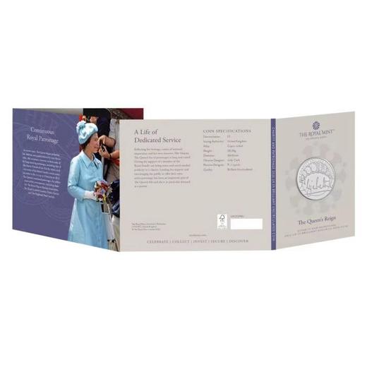 2022英国女王统治系列纪念币，带女王签名 商品图9