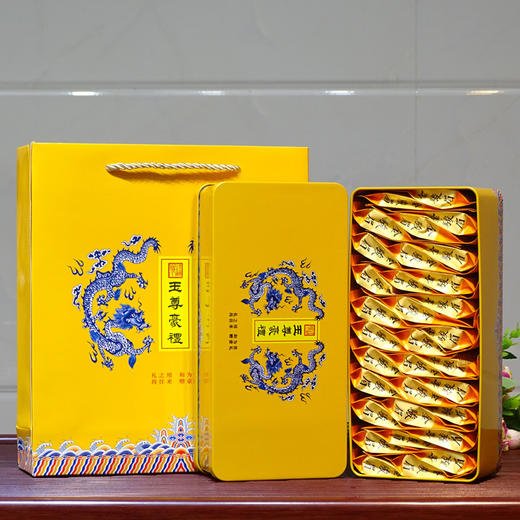 【食品酒水】福建新茶铁观音乌龙茶组合装铁盒礼盒装俩盒送礼袋 商品图1
