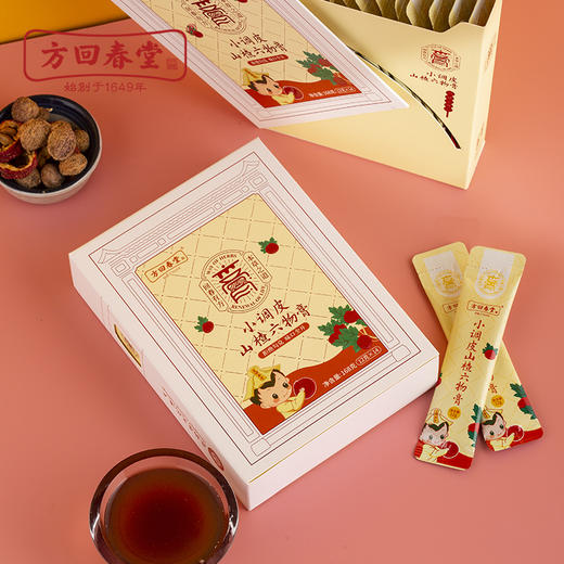 方回春堂小调皮山楂六物膏  可冲服  可直饮 吃饭香  添活力 商品图1