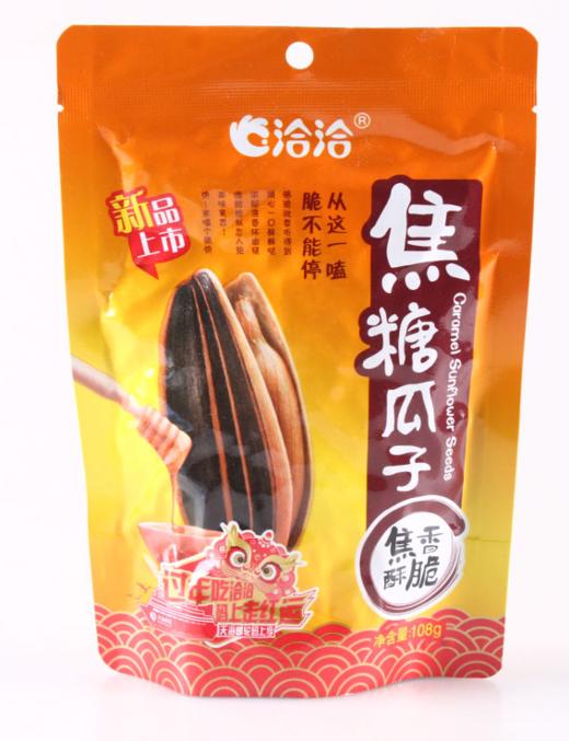 【亚欧超市】洽洽焦糖瓜子108g/袋 商品图1