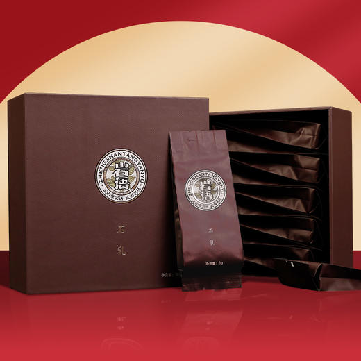 岩语 石乳 花果香武夷岩茶特级礼盒装 送礼大红袍乌龙茶叶武夷茗丛96g 商品图4