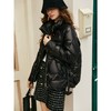 OLrain欧芮儿法式短款羽绒服女春2025年新款亮面白鸭绒加厚外套 商品缩略图2